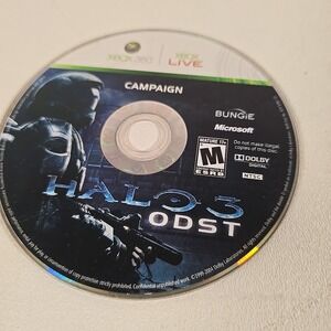 Halo 3 ODST Microsoft Xbox 360 - Campaign And Multiplayer DIsc Only